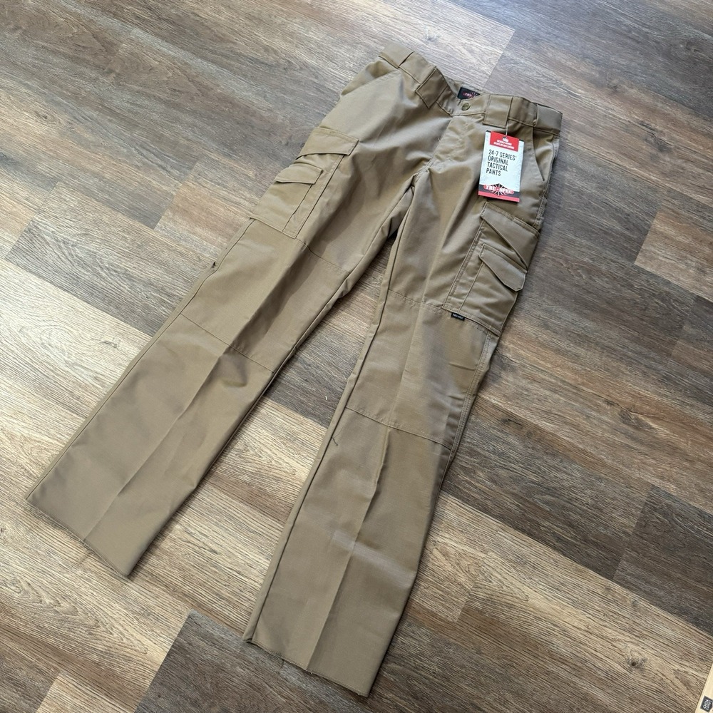 NWT Tru Spec 24/7 Series Original Tactical Pants Brown Tan Women's Sz 6 Utility